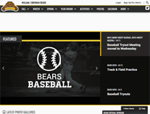Tablet Screenshot of brennanbears.com